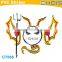 New Car Beauty Product Custom Decal Sticker Car Logo Wings