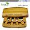 2016 Bamboo Cheese Board and Tools Set With Swivel Base