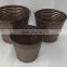 Metal Artifical Discount Wholesale Handamde Cheap Metal Flower Pot WZ15024-29