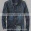Mens denim shirt Long sleeve washed denim shirts two pockets denim shirts