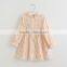 Baby's and Kids Clothing Wholesale Beautiful Girls Casual Flower Printing Ruffle Dresses