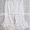 2016 chinese product Wholesale and EXW price 100%cotton pants with ruffle for baby kids as legging for winter