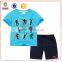 China Supplier OEM Service Two Piece Printed Child Clothes Set