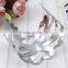 Elegant metal floral bracelet bangles, silver charm hollow flower bangle vners jewelry