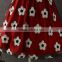 Turkey wholesale children clothes baby girls party dress Red Printed flower short sleeves Bow-knot Paskistan and Indian dress