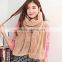 women scarf imiation Fur Plush neckerchief girl shawl Winter Warm Scarves female Shawl Scarf lovely bear neck warmer