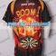 Fashional design sublimation printing custom dry fit sublimation print dart shirts men jersey