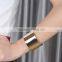 Women's Exaggerated Wide Metal Dichromatic Mirror Chain Bracelet Punk Bangle Bracelet