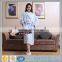 Wearable wholesale velour cotton bathrobe