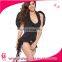 New Arrival Fashion Halloween Sexy Dark Angel Costume with wings