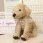 The simulation wholesale cute stuffed girls brown dog plush