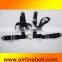 Full stainless steel airplane aircraft buckle 4 point seat safety belt