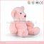 Wholesale plush pretty pink teddy bear soft toy