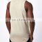 Wholesale Custom Design Plain Men Printed 100% White Cotton Tank Top