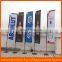 Polyester Advertising Beach Flag With Poles