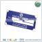Chemically etched stainless steel logo nameplate for machine