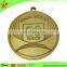 Custom cheap good quality sport metal medals brass silver medals for sale