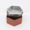 Hexagon shape Honey sweets Packaging tin box