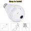 Wdm Security 360 Panoramic Camera 3.0MP Resolution Smart Home WiFi Lighting Bulb IP Camera