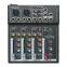 Mini Mixer with 4/7 channels