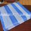 awning fabric blue white stripe pe tarpaulin