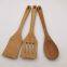 3 Pieces Beech Wooden Cutlery, Contains Spoon, Slotted Spoon and Turner
