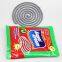 140mm high quality gray paper mosquito coil, good night plant fiber paper mosquito coil