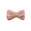 Factory direct British wind flannel textured cat bow tie multicolor dog collar