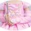 Children Short Sleeve Party Performance Dress for Princess Girl