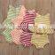 Summer Infant Clothing Sets for Newborn Baby Boys Girls Infant Fashion Casual Clothes Suit Knitted Striped T-shirt+Shorts Suit