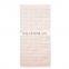 100% Cotton Custom White Fancy Daily Necessities Rhombus Pattern Soften Hand Face And Bath Towels