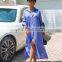 2020 Women Summer Long Maxi Shirt Dress Sexy Full Sleeve Loose Bandage Party Night Club Casual Street Dresses Vestidos