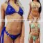 Women Bikini Crystal Rhinestones Glitter Diamond Gems Swimwear Women Bikini Set Beach Bathing Suit Push Up Brazilian Suit