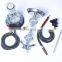 HQP-SY14 HongQiang Arab Hookah Set Wholesale Finished Product Customization Shisha Hookah Glass Hookah Shisha Two Pipes