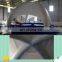 8 seat air pop up Offshore inflatable floating bar with sun cover tent for leisure recreation