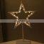 Battery Operated Lighted Star Decoration Star Shaped Lights Top Decoration Signs