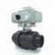2way horizontal ball valve PVC,Stainless steel304 motorized electrical valve CTB-005 25mm 32mm 40mm 50mm