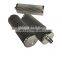 304 Stainless Steel Wire Mesh Pleated Metal Filter Element with Threaded interface