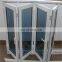 Commercial double glazed glass panel sliding folding door