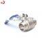 cast steel good quality brass water small ball lock valve