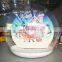 Christmas decoration inflatable Christmas dome bubble snow globe