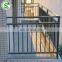 Balcony used safty iron stair handrail zinc steel guard rail