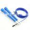 Outdoor fitness fast increase skipping rope wire MAA tall and long jump ropes saltar la cuerda ponderada