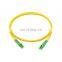 3m LC APC Duplex Single mode 2.0mm G652D PVC Fiber Optic Patch cord Fiber Jumper lc fiber patch cord