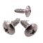 GB standard stainless steel A2 slotted hex head self-tapping screws