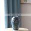 Coated blue bubble 3pcs a set table ceramic jingdezhen porcelain flower vase for sale