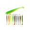 Amazon Hot Sale 2.1g 4.5g 9.5g Soft Fishing Lifelike  Artificial Lure Swimbait Pesca Paddle Tail Soft Fish