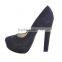 ladies suede high heel platform shoes
