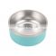 Fancy custom designed BPA free pet drinking bowl travel easy-carry food feeder dog basin