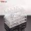 Drawers Plastic Makeup Storage Box Clear Acrylic Cosmetic Tabletop Display Stand